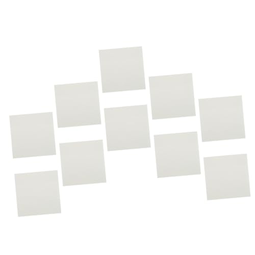 BCOATH Wasserdichte Transparente Pet Haftnotizen Selbstklebende Notizblöcke Doppelseitig Beschreibbar Stark Haftend Vielseitig für Büro Schule Haushalt Geeignet von BCOATH