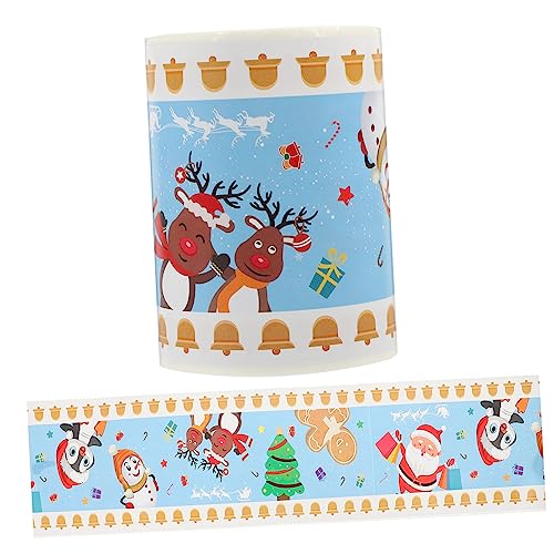 BCOATH Weihnachtlicher Border Aufkleber Abnehmbarer Dekorativer für Tafel Bulletin Board Zubehör Weihnachtsdekorationspapier für Klassenzimmer Party Foto Requisiten BCOATH Weihnachtlicher Border Aufkleber Abnehmbarer Dekorativer für Tafel Bulletin Board Zubehör Weihnachtsdekorationspapier für Klassenzimmer Party Foto Requisiten von BCOATH