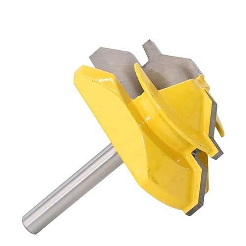BCOMFY 1/4" Schaft Medium Lock Milter Fräser 45 Grad 3/4" Stock Zapfenschneider for Holzbearbeitungswerkzeuge Fräser BCOMFY 1/4" Schaft Medium Lock Milter Fräser 45 Grad 3/4" Stock Zapfenschneider for Holzbearbeitungswerkzeuge Fräser von BCOMFY