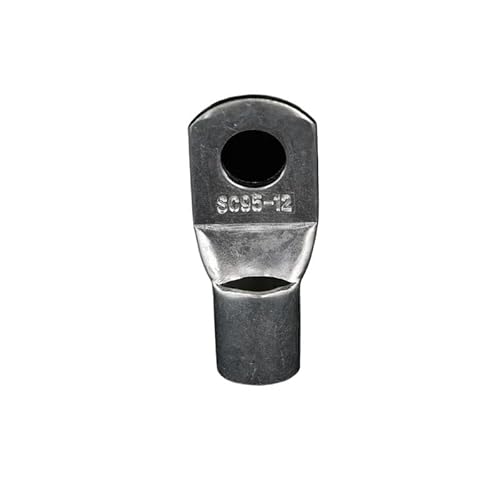 BCOMFY SC-Typ-Drahtnasenklemme SC6 SC10 SC16 SC25 SC35 Batterieblock-Ösen aus blankem Kupfer mit Loch ID6/8/10/12 mm Crimp-Drahtverbinder(SC10-8,10 pcs) von BCOMFY