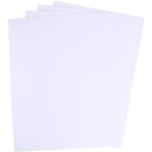 A2 Bright White Große Bastelkarte zum Basteln, 180 g/m², Posterkarton, 10 Blatt von BCreativetolearn