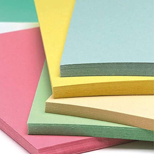 BCreativetolearn Karte 100% Recyclingpapier - Farbige Karten 180GSM, 50 Blatt, verschiedene Farben - Ideal zum Basteln, Drucken und Kopieren von Karteikarten | Pastellfarben | A5 BCreativetolearn Karte 100% Recyclingpapier - Farbige Karten 180GSM, 50 Blatt, verschiedene Farben - Ideal zum Basteln, Drucken und Kopieren von Karteikarten | Pastellfarben | A5 von BCreativetolearn