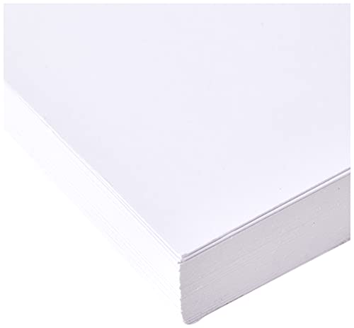 Weiße A6-Karte, Postkarte, blanko, Kunst, Basteln, dicker Karton, 50 Blatt, Karton, 300 g/m² von BCreativetolearn