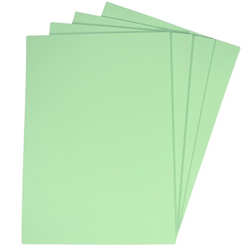 Hellgrüner Karton, A4, 50 Blatt, Mintgrün, 160 g/m², farbiger A4-Drucker, Kopierer, farbige Kartonbögen von BCreativetolearn