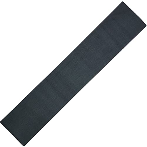 Große schwarze Krepppapierbögen, Seidenpapier-Alternative, leuchtende Farben zum Basteln von Papierschlangen, Papierblumen & Geschenkpapier, 50 cm x 300 cm Rolle Papier. von BCreativetolearn