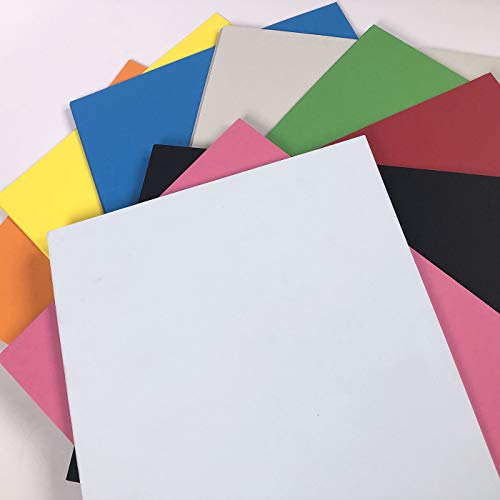 Karton, A4, 10 Blatt, mehrfarbig, 160 g/m², 10 Farben von BCreativetolearn