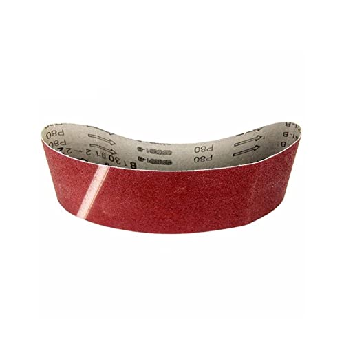 Schleifband 5 Stück 100 x 610 mm Schleifbänder 4 x 24 Zoll Schleifpapier 60 80 120 240 Körnung Aluminiumoxid Holzbearbeitungszubehör(Grit 60) von BDAYEK