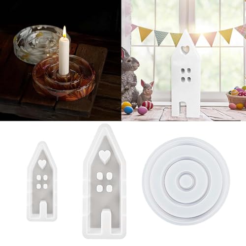 Silikonformen Gießformen, Silikonform Haus Gießformen Silikon Weihnachten Silikonform Häuser Silikonformen Gießformen Weihnachten Silikonformen Gießformen Weihnachten zur Weihnachtsdekoration (3PCS) Silikonformen Gießformen, Silikonform Haus Gießformen Silikon Weihnachten Silikonform Häuser Silikonformen Gießformen Weihnachten Silikonformen Gießformen Weihnachten zur Weihnachtsdekoration (3PCS) von BDBFPAN