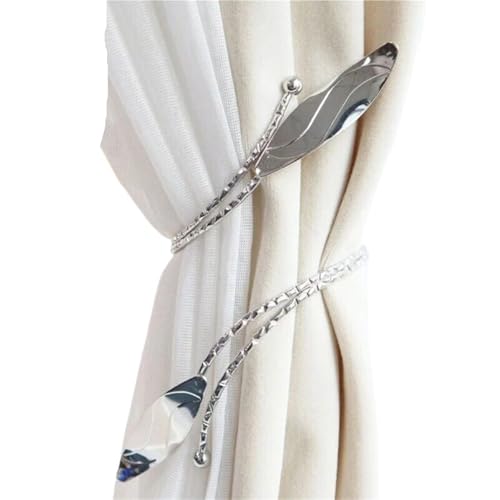 BDFJEDS 1Pc Vorhang Tieback Seil Halter Clips Metall Vorhänge Schnalle Clip(Color-7) von BDFJEDS