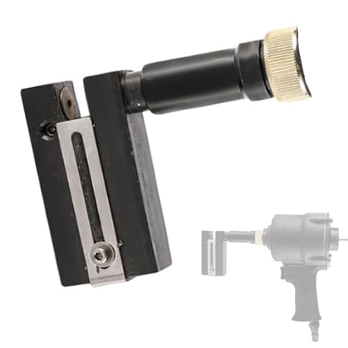 Spezialform für pneumatischen Locher, mit Pistolennadel, Zubehörset für industrielle Luftstanzpistolen, Klemmkopf um 360° drehbar, verstellbare Ränder für Türen, Fenster, Eisen, Aluminiumplatten von BDJSN