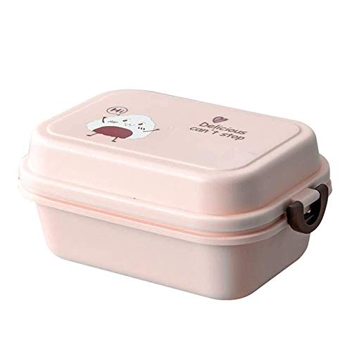 BDSHGRDH Brotdose, Bento-Boxen, Bento-Box, Lebensmittelaufbewahrungsbehälter for Erwachsene, tragbare Lunchbox for Teenager, BDSHGRDH Brotdose, Bento-Boxen, Bento-Box, Lebensmittelaufbewahrungsbehälter for Erwachsene, tragbare Lunchbox for Teenager, von BDSHGRDH