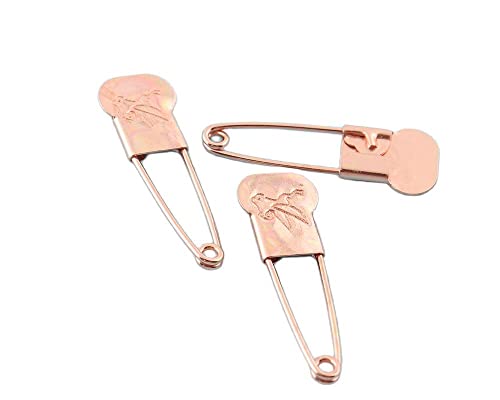 BDSHGRDH Sicherheitsnadeln, 20 Stück 35 mm Roségold Sicherheitsnadeln, Metall Schalnadeln Broschennadeln Stricknadeln DIY Nadeln for Kleidungsstück Kiltnadelnadeln BDSHGRDH Sicherheitsnadeln, 20 Stück 35 mm Roségold Sicherheitsnadeln, Metall Schalnadeln Broschennadeln Stricknadeln DIY Nadeln for Kleidungsstück Kiltnadelnadeln von BDSHGRDH
