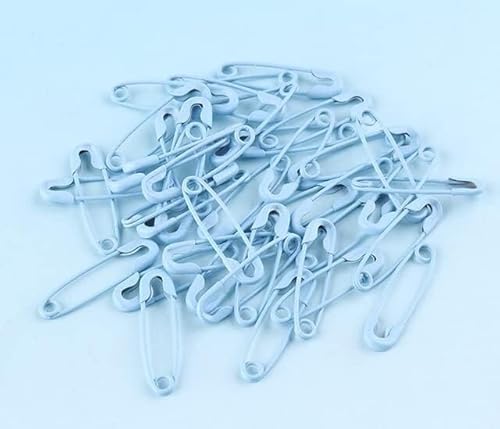 BDSHGRDH Sicherheitsnadeln， 20Pcs 19mm Multi Color Brooch Safety Pins DIY Copper Pins for Garment Mini Charming Safety Pins Sewing Tools Accessory(Baby Blue) von BDSHGRDH