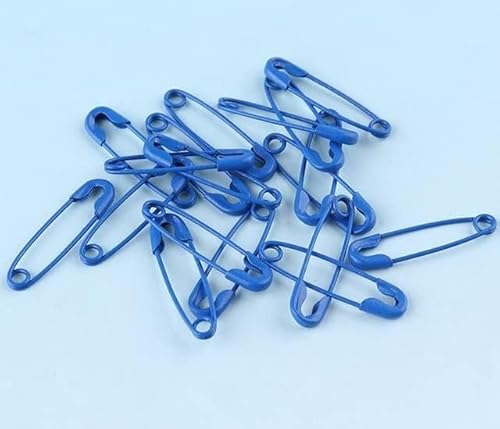 BDSHGRDH Sicherheitsnadeln， 20Pcs 19mm Multi Color Brooch Safety Pins DIY Copper Pins for Garment Mini Charming Safety Pins Sewing Tools Accessory(Blu) von BDSHGRDH