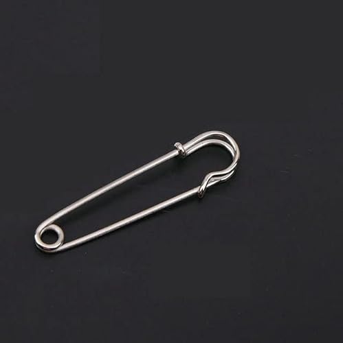 BDSHGRDH Sicherheitsnadeln， 20pcs 60/70/75/89/100mm Large Size Heavy Safety Pins Strong Blanket Safety Pins for DIY Brooch Craft Jewelry Fingding Carpet Pins(Wit,100mm) von BDSHGRDH