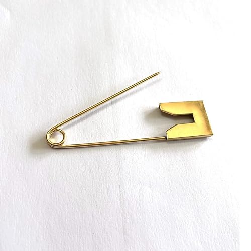 BDSHGRDH Sicherheitsnadeln, 5Pcs 80mm Silver Sewing Safety Pins 80mm Shawl Pins Giant Jumbo Safety Pins Flat Brooch Pins Laundry Pins BDSHGRDH Sicherheitsnadeln, 5Pcs 80mm Silver Sewing Safety Pins 80mm Shawl Pins Giant Jumbo Safety Pins Flat Brooch Pins Laundry Pins von BDSHGRDH