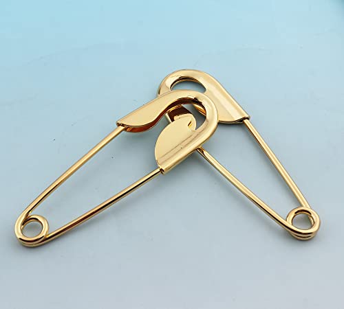 BDSHGRDH Sicherheitsnadeln, 5pcs 10cm Large Size Gold Safety Pins, Metal Pins Shawl Pins Brooch Safety Pins DIY Garment Pins BDSHGRDH Sicherheitsnadeln, 5pcs 10cm Large Size Gold Safety Pins, Metal Pins Shawl Pins Brooch Safety Pins DIY Garment Pins von BDSHGRDH