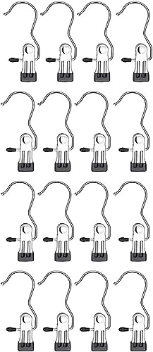 BDSHGRDH Sicherheitsnadeln, Non Slip Clothes Pegs,Laundry Pegs, 16PCS Stainless Steel Laundry Hooks Clothes Clips Hanging Clothes Hanger Compatible BDSHGRDH Sicherheitsnadeln, Non Slip Clothes Pegs,Laundry Pegs, 16PCS Stainless Steel Laundry Hooks Clothes Clips Hanging Clothes Hanger Compatible von BDSHGRDH