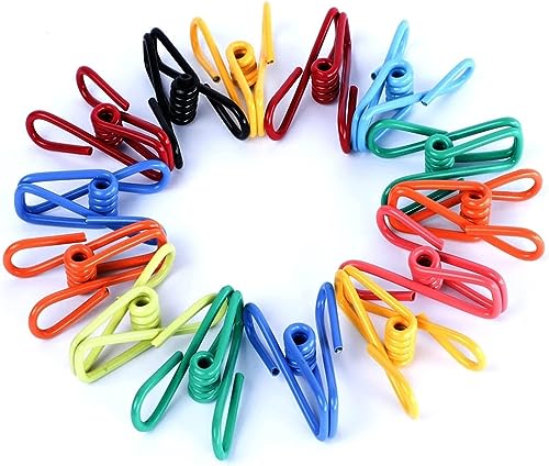 BDSHGRDH Sicherheitsnadeln, Non Slip Clothes Pegs,Laundry Pegs, 20 Pack Clothes Pins Assorted Chip Bag Clips Utility Colorful Sealer Compatible BDSHGRDH Sicherheitsnadeln, Non Slip Clothes Pegs,Laundry Pegs, 20 Pack Clothes Pins Assorted Chip Bag Clips Utility Colorful Sealer Compatible von BDSHGRDH
