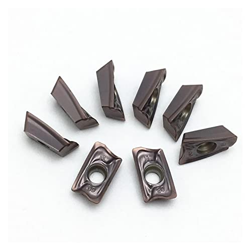Schaftfräser, CNC-Werkzeuge, 10 Stück AOMT123608PEER M VP15TF Hartmetall-Fräseinsätze, Wendeschneidplatten, Schaftfräser, Planfräser for Maschinenwerkzeuge, AOMT123608 Schaftfräser, CNC-Werkzeuge, 10 Stück AOMT123608PEER M VP15TF Hartmetall-Fräseinsätze, Wendeschneidplatten, Schaftfräser, Planfräser for Maschinenwerkzeuge, AOMT123608 von BDSHGRDH
