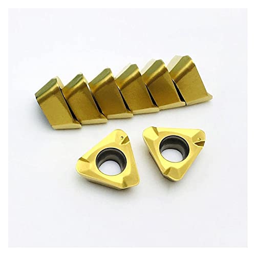 Schaftfräser， CNC-Werkzeuge 3PKT100408R M TT9080 Externes Drehwerkzeug CNC-Drehmaschinenteile Werkzeug 3PKT 100408R CVD+PVD Fräser Hartmetall)(20pcs(2box)) von BDSHGRDH