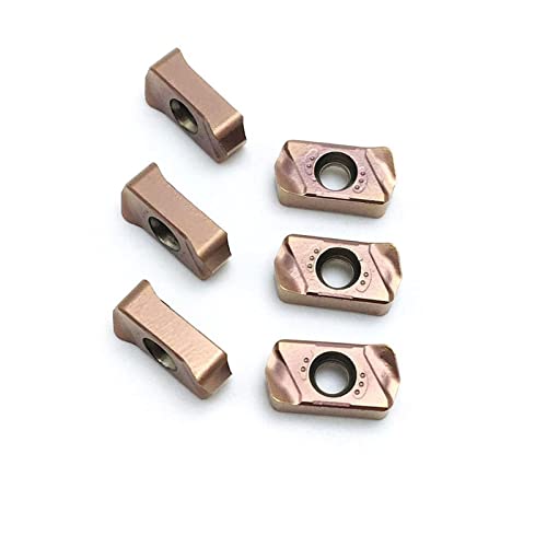 Schaftfräser， CNC-Werkzeuge LNMU0303ZER MJ AH130 Drehwendeplatte Original Hartmetallfräser CNC-Fräser LNMU0303ZER MJ (10 Stück)(20pcs(2box)) von BDSHGRDH