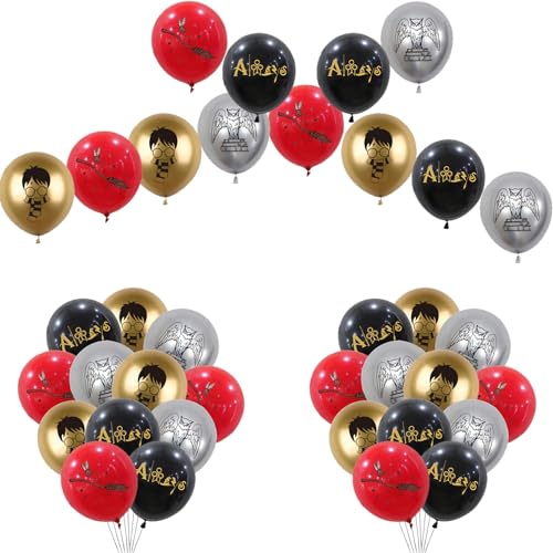 BDSHUNBF 36 Stück Latex Luftballon, Party Dekorationen, Luftballons Geburtstag, Party Supplies, Latex Ballons, Party Luftballons, für Kinder Mädchen Jungen Themenparty Geburtstag von BDSHUNBF