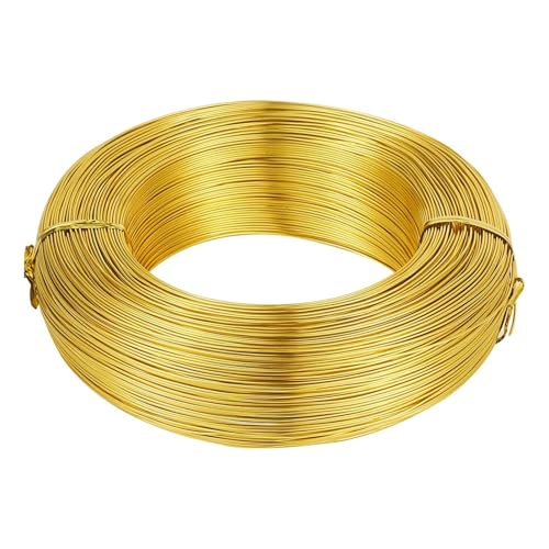 Basteldraht 1 Rolle mehrfarbiger Aluminiumdraht, Schmuckzubehör zur Schmuckherstellung, DIY-Halsketten, Armbänder, 0,8 mm, 1,0 mm, 1,5 mm, 2,0 mm, 3,0 mm, 4,0 mm, 5,0 mm, 6,0 mm(White-08,3.5mm 20m) von BDXMKS