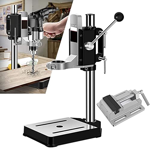 Bohrständer, Bohrständer für Bohrmaschine Mit Schraubstock, Bohrmaschinenständer Bohrständer für Handbohrmaschine Zum Präzisionsbohren B Bohrständer, Bohrständer für Bohrmaschine Mit Schraubstock, Bohrmaschinenständer Bohrständer für Handbohrmaschine Zum Präzisionsbohren B von BDXZJ
