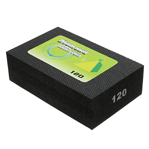 BE-TOOL Diamant-Handpolster, Körnung 120, Schaumstoff-Schleifpads, galvanisiert, Diamant-Handpolierpads für Stein, Glas, Keramik, Marmor, Granit BE-TOOL Diamant-Handpolster, Körnung 120, Schaumstoff-Schleifpads, galvanisiert, Diamant-Handpolierpads für Stein, Glas, Keramik, Marmor, Granit von BE-TOOL
