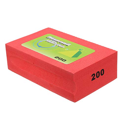 BE-TOOL Diamant-Handpolster, Körnung 200, Schaumstoff-Schleifpads, galvanisiert, Diamant-Handpolierpads für Stein, Glas, Keramik, Marmor, Granit BE-TOOL Diamant-Handpolster, Körnung 200, Schaumstoff-Schleifpads, galvanisiert, Diamant-Handpolierpads für Stein, Glas, Keramik, Marmor, Granit von BE-TOOL