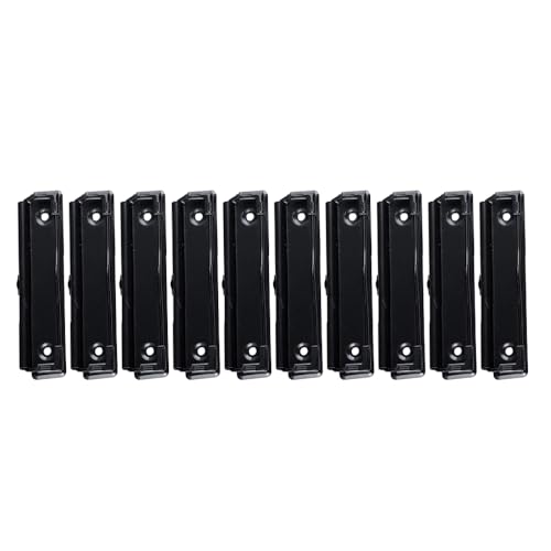 BE-TOOL Klemmbretter aus Metall, 7 x 3 cm, schwarz, mit Loch zum Aufhängen, für Dokumente, Dateien, Büro, Schule, 10 Stück BE-TOOL Klemmbretter aus Metall, 7 x 3 cm, schwarz, mit Loch zum Aufhängen, für Dokumente, Dateien, Büro, Schule, 10 Stück von BE-TOOL