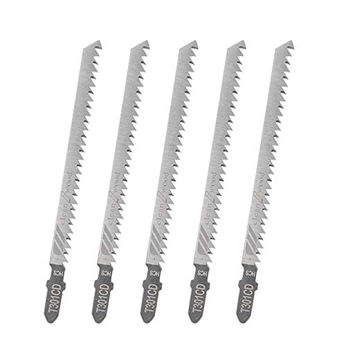 BE-TOOL Stichsägeblätter T301CD T-Kopf Stichsägeblatt, universelles Stichsägeblatt-Sortiment zum Schneiden von Metall, Holz, PVC und mehr, passend für Bosch, Dewalt, Hitachi, Makita, Festool usw BE-TOOL Stichsägeblätter T301CD T-Kopf Stichsägeblatt, universelles Stichsägeblatt-Sortiment zum Schneiden von Metall, Holz, PVC und mehr, passend für Bosch, Dewalt, Hitachi, Makita, Festool usw von BE-TOOL