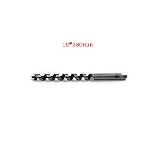 Schlangenbohrer BE-TOOL Sechskantschaft Holz Schlangenbohrer 12mm Bohrer 230mm lang (1 Stück) von BE-TOOL