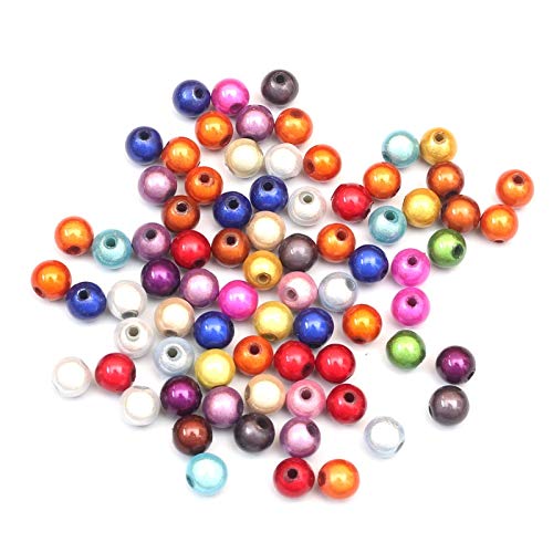 500 Stück gemischte runde Acryl-Wunderperlen, DIY-Schmuckmarkierung, lose Abstandshalter für Armband, Halskette, Charm, Schmuck – (Artikeldurchmesser: 14 mm, 20 Stück) von BEAD-NK2404