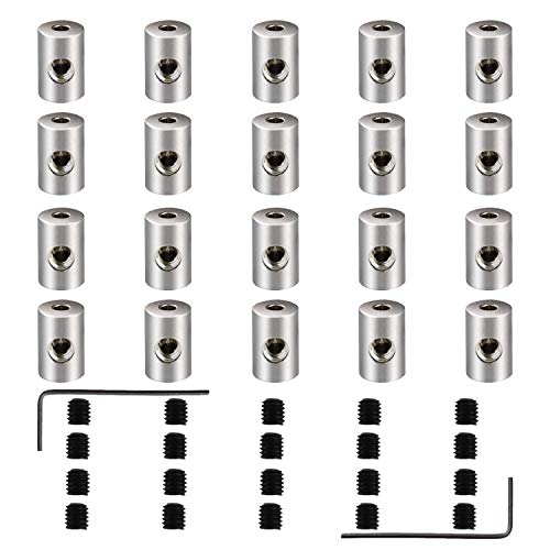 BEADNOVA Sicherungsstifthalter für Hutrückseite, Etikett, Pinback, Schmuckherstellung, Rückseite für Stecknadeln (20 Stück, Inbusschlüssel im Lieferumfang enthalten) von BEADNOVA