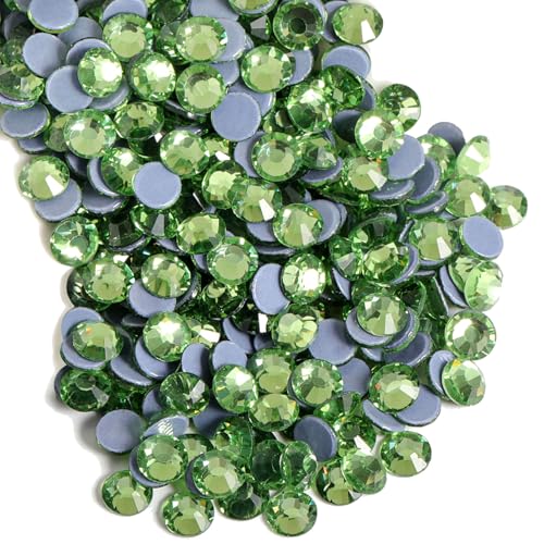 Beadsland 288 Stück Hellgrün Hotfix Strasssteine, Hitzefix Strasssteine zum Basteln, Hotfix Kristall Runde Edelsteine,Hellgrün,SS34,7.0-7.3mm Beadsland 288 Stück Hellgrün Hotfix Strasssteine, Hitzefix Strasssteine zum Basteln, Hotfix Kristall Runde Edelsteine,Hellgrün,SS34,7.0-7.3mm von BEADSLAND
