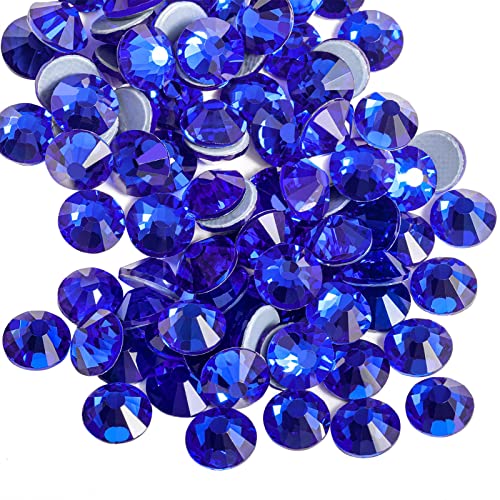 Beadsland 288 Stück Saphirblau Hotfix Strasssteine, Hitzefix Strasssteine zum Basteln, Hotfix Kristall Runde Edelsteine,Saphirblau,SS34,7.0-7.3mm Beadsland 288 Stück Saphirblau Hotfix Strasssteine, Hitzefix Strasssteine zum Basteln, Hotfix Kristall Runde Edelsteine,Saphirblau,SS34,7.0-7.3mm von BEADSLAND
