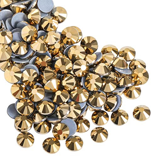 Beadsland Hotfix Strasssteine, 1440 Stück Flache Rückseite Kristall Strasssteine zum Basteln Kleidung Basteln Dekoration,Aurum,SS12,3.0-3.2 mm Beadsland Hotfix Strasssteine, 1440 Stück Flache Rückseite Kristall Strasssteine zum Basteln Kleidung Basteln Dekoration,Aurum,SS12,3.0-3.2 mm von BEADSLAND