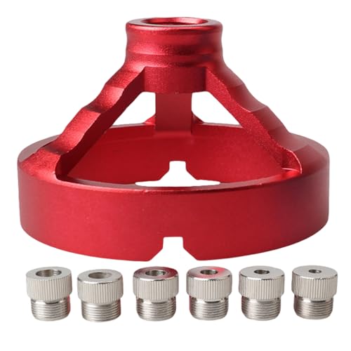 1 Set Bohranleitung für gerade Löcher, 90 -Grad -Bohrer -Jig für gerade Löcher mit 5/6/7/8/9/10mm Bohrrohrbuchsen, tragbare Aluminiumlegierung tragbare Bohranleitung für Holzbearbeitung, Bohranleitun 1 Set Bohranleitung für gerade Löcher, 90 -Grad -Bohrer -Jig für gerade Löcher mit 5/6/7/8/9/10mm Bohrrohrbuchsen, tragbare Aluminiumlegierung tragbare Bohranleitung für Holzbearbeitung, Bohranleitun von BEAHING