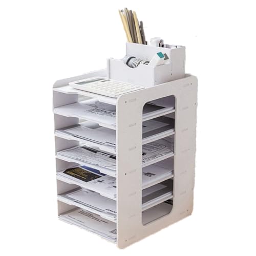 BEAHING Dateipapierorganisator, Dateipapierorganisator 7 Stufen eingedickter Schreibtisch PVC -Aufbewahrung für Home Office School BEAHING Dateipapierorganisator, Dateipapierorganisator 7 Stufen eingedickter Schreibtisch PVC -Aufbewahrung für Home Office School von BEAHING