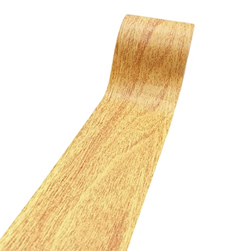 BEAHING Holz Getreide Klebeband verschönern Möbel Boden Reparaturband Hochviskose Klebeband Haushalt Möbeltisch und Stuhlband hellbraun, braunes Klebeband für Möbel von BEAHING