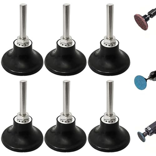 Disc Pad Halter, 6pcs Disc Pad Halter robuste PU -Rollschlossscheiben 2 Zoll Aufsätze zum Polieren, zum Polieren, Schleifen und Oberflächenvorbereitung Disc Pad Halter, 6pcs Disc Pad Halter robuste PU -Rollschlossscheiben 2 Zoll Aufsätze zum Polieren, zum Polieren, Schleifen und Oberflächenvorbereitung von BEAHING