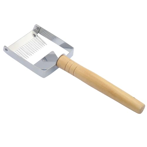 Honigerntegeräte, Honig -Unklarentzeug Edelstahl -Schaber -Messer mit langem Holzgriff 9, 5 x 3 Zoll Bienenstock -Werkzeug, Bienenstock Honigerntegeräte, Honig -Unklarentzeug Edelstahl -Schaber -Messer mit langem Holzgriff 9, 5 x 3 Zoll Bienenstock -Werkzeug, Bienenstock von BEAHING