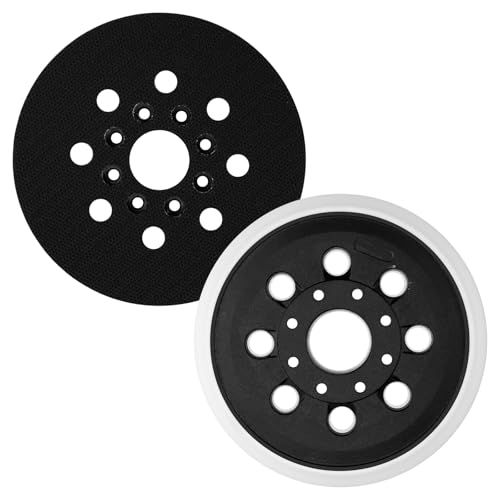 BEASAFY 2 Stück Schleifteller für Bosch GEX 125-1 AE, 8-Loch-Schleifpolierscheibe, 123 mm Exzenterschleifer Ersatzteile mit Klett-Schleifteller für Bosch PEX 220 A & AE, Skil 7402/7490 BEASAFY 2 Stück Schleifteller für Bosch GEX 125-1 AE, 8-Loch-Schleifpolierscheibe, 123 mm Exzenterschleifer Ersatzteile mit Klett-Schleifteller für Bosch PEX 220 A & AE, Skil 7402/7490 von BEASAFY