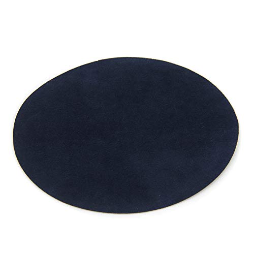 Repair Patches - 4 PCS Elbow Knee Velvet Iron-on Patches, Round & Navy - by Beaulegan by Beaulegan Repair Patches - 4 PCS Elbow Knee Velvet Iron-on Patches, Round & Navy - by Beaulegan by Beaulegan von BEAULEGAN