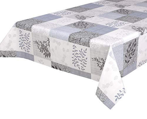 Wachstuchtischdecke Wachstuch Tischdecke abwischbar ECKIG RUND OVAL, Motiv und Größe wählbar (Motiv: Fancy, Rund 140 cm) von BEAUTEX