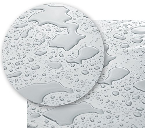 Transparente Tischdecke Klarsicht Folie, rund oval eckig - Stärke 0,30 mm - Größe wählbar (Eckig 140 x 140 cm) von BEAUTEX