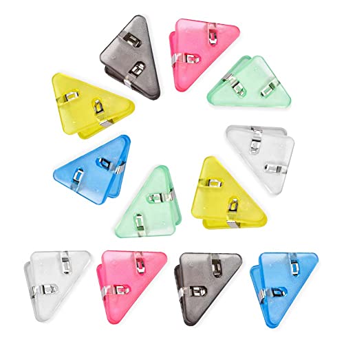 12 Stück Foldback Klammern PET Farbe Dreieck Buch Papier Ecke Clip Binder Clips für Schreibtisch Lagerung Regal Büro Desktop-Organizer Organisation Papier Eckenschutz Clips Dreieckige Büroklammern 12 Stück Foldback Klammern PET Farbe Dreieck Buch Papier Ecke Clip Binder Clips für Schreibtisch Lagerung Regal Büro Desktop-Organizer Organisation Papier Eckenschutz Clips Dreieckige Büroklammern von BEAUTYBIGBANG