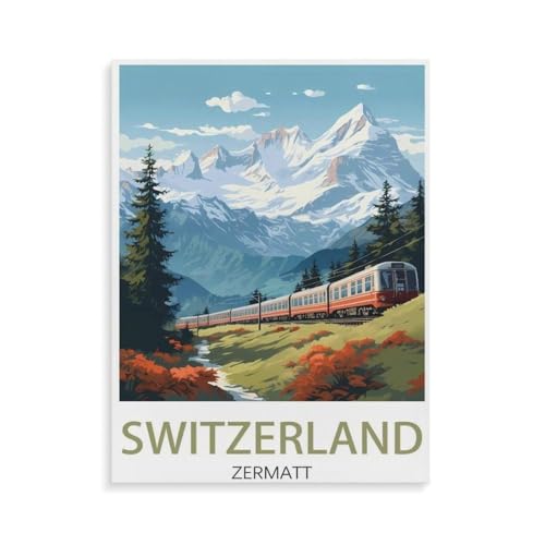 BEAYODKP Malen nach Zahlen,Schweiz Zermatt,DIY Set für Kinder Erwachsene Leinwand Acrylgemälde Kunsthandwerk Zuhause bunte(50x60cm-O53 BEAYODKP Malen nach Zahlen,Schweiz Zermatt,DIY Set für Kinder Erwachsene Leinwand Acrylgemälde Kunsthandwerk Zuhause bunte(50x60cm-O53 von BEAYODKP